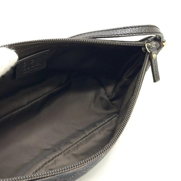 GUCCI 257300 GG pattern Shoulder bag Accessory pouch Canvas Brown - Picture 9 of 16